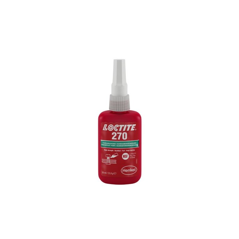 LOCTITE® 270 es un fijador de roscas líquido de alta resistencia
